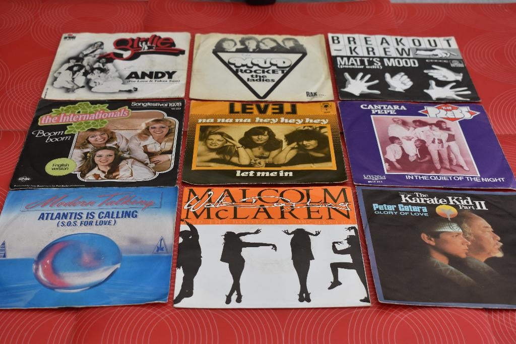 Les cadres en vinyle infinis et intemporels de 45t, Enlèvement ou Envoi, Avant 1985, Comme neuf
