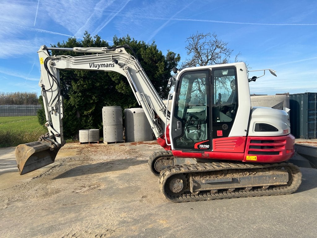 Takeuchi TB 290, Articles professionnels, Enlèvement, Excavatrice