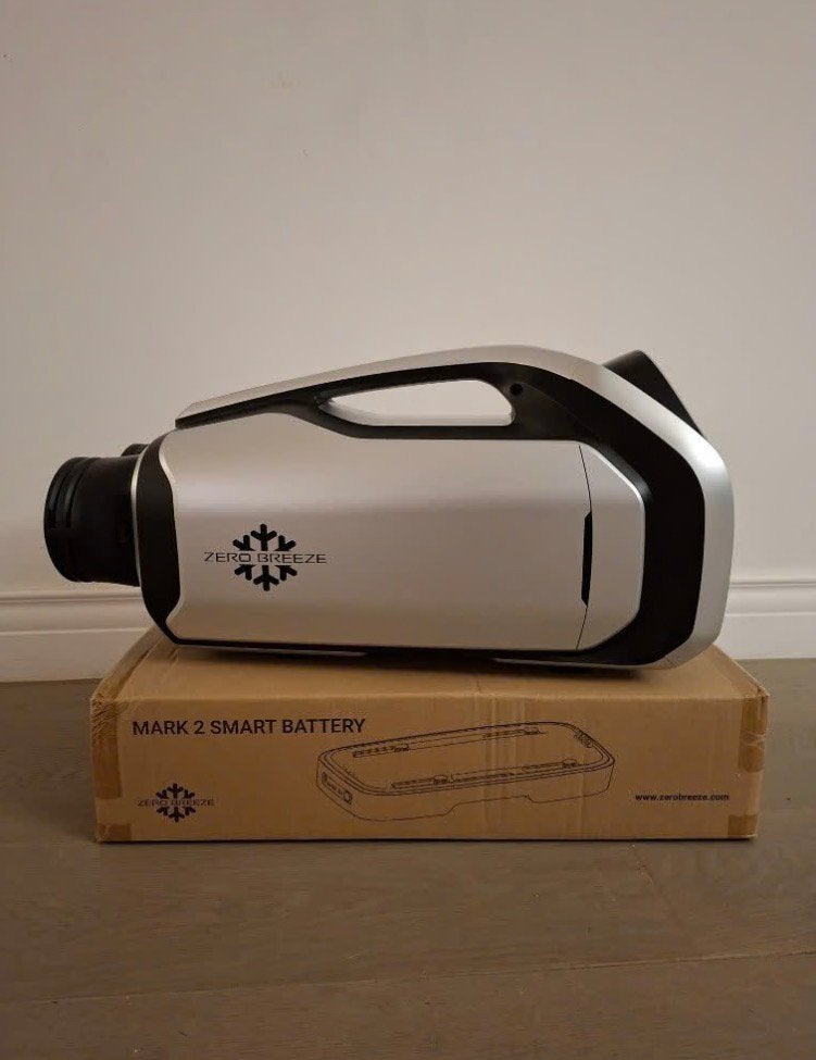 Zero Breeze draagbare airco + 1 extra batterij, Enlèvement
