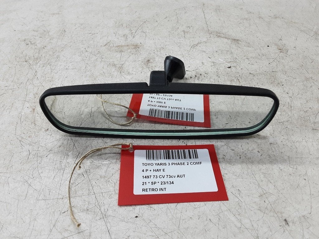 RETROVISEUR INTERIEUR Toyota Yaris III (P13) (045617), Mevr. I. Hauben, Toyota, Utilisé, Rue de l'Espoir 34 34
4030  GRIVEGNÉE, BE