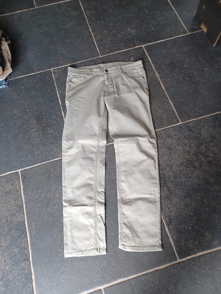 CAMEL ACTIVE LICHT GROENACHTIGE HEREN BROEK MAAT W35 L 32, Kleding | Heren, Overige maten, Ophalen of Verzenden, Zo goed als nieuw