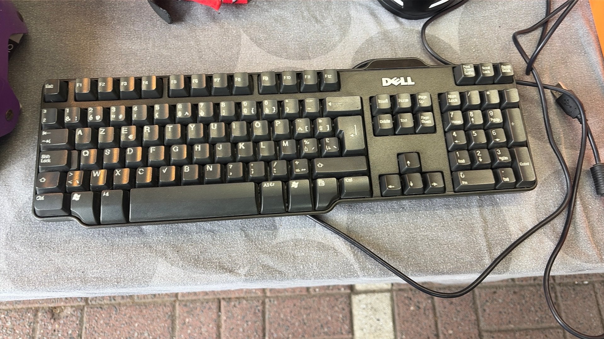 Dell toetsenbord Azerty-frans, Multimediatoetsen, Azerty, Ophalen of Verzenden, Zo goed als nieuw