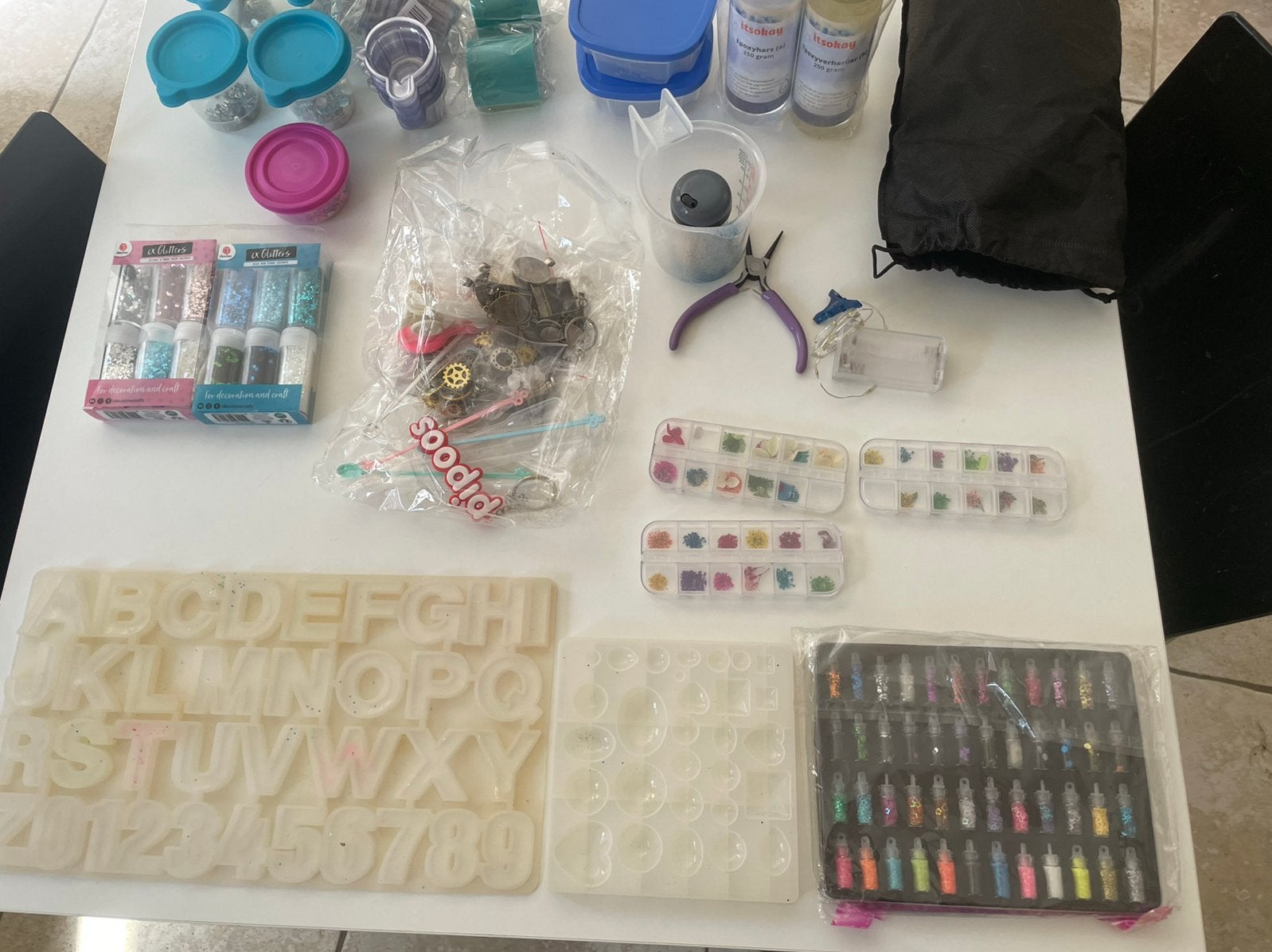 Epoxy hars set, Ophalen, Zo goed als nieuw