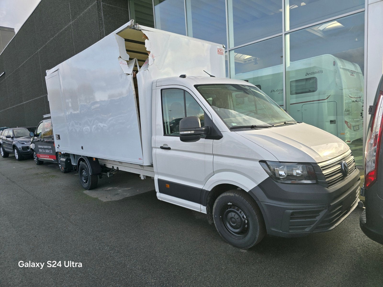 VOLKSWAGEN CRAFTER  Lwb Crafter 35 - Meubelbak D'Hollandia, Autos, Euro 6, Entreprise, 3 places, Noir