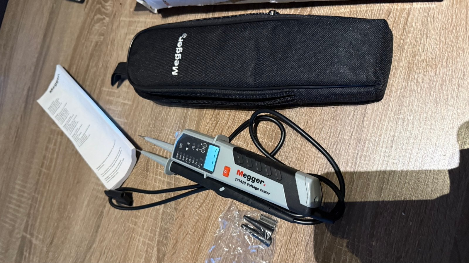Megger tpt 420 tester electric, Doe-het-zelf en Bouw, Ophalen, Zo goed als nieuw, Overige typen