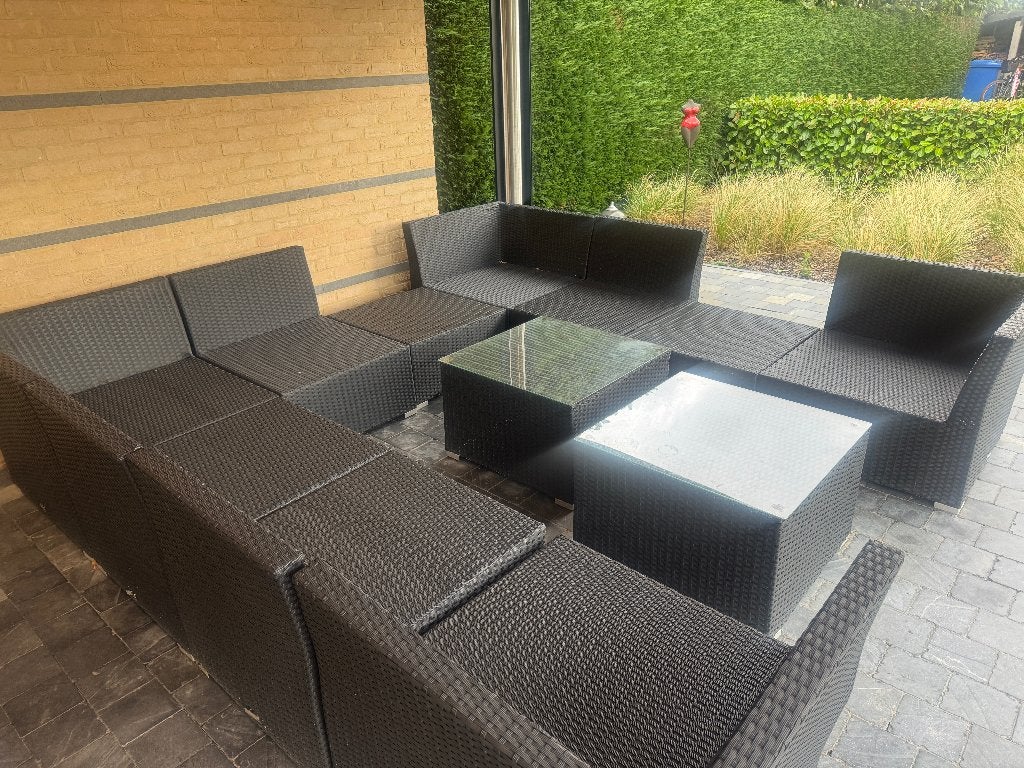 Loungeset, Tuin en Terras, Ophalen, Kunststof, Gebruikt, Loungeset