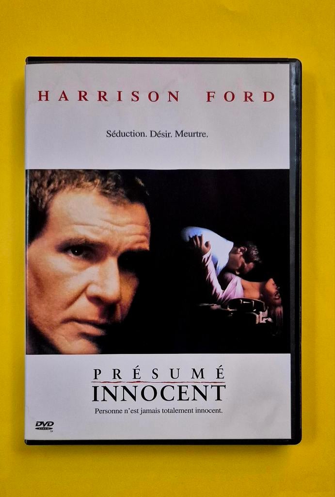 DVD 📀 Présumé innocent - Harrison Ford 1990 V, Alle leeftijden, Ophalen of Verzenden, Zo goed als nieuw, Detective en Krimi