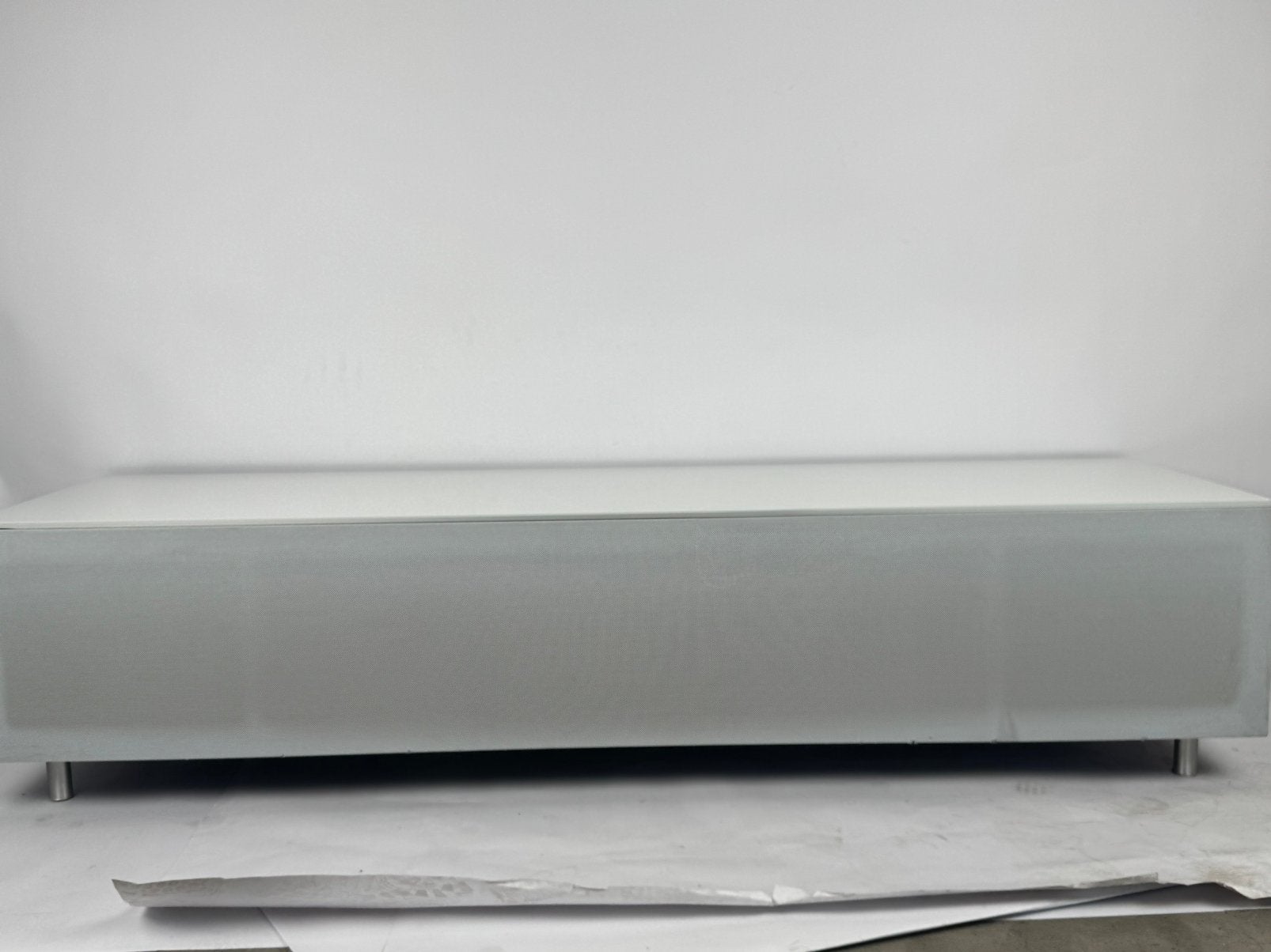 Meuble tv blanc., 25 à 50 cm, Enlèvement ou Envoi, Moins de 100 cm, Comme neuf