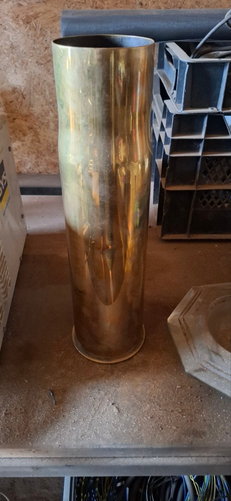 Duitse duikboot 88mm huls wo1, Verzamelen, Ophalen of Verzenden