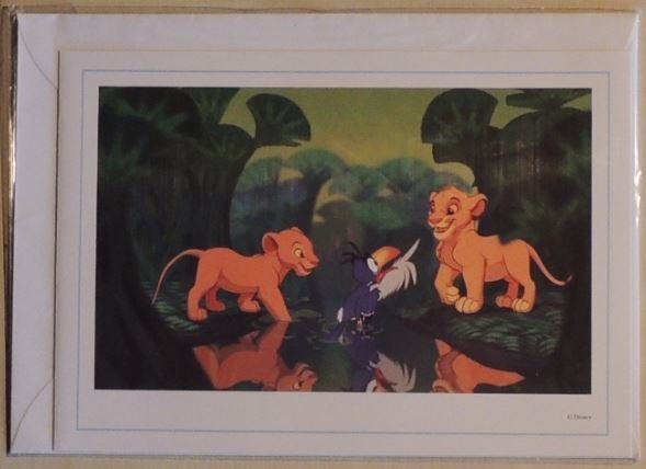 Postogram 94/J15 Lion King - Disney (stripboek), Verzamelen, Ophalen of Verzenden, Leeuwenkoning of Jungle Boek, Nieuw, Papier, Kaart of Schrift