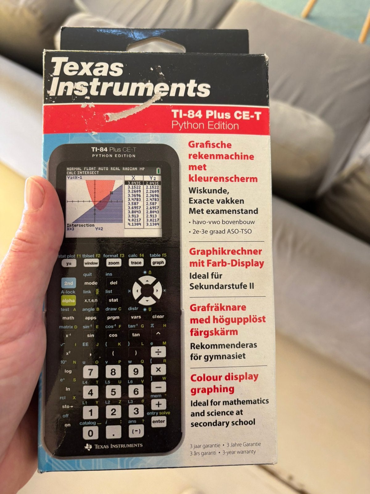 Texas Instrument TI 84plus CE-T, Ophalen of Verzenden, Nieuw