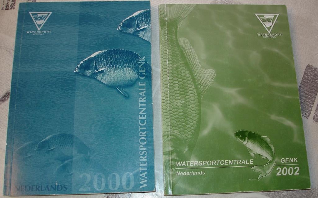 2 oudere catalogen van de watersportcentrale van Genk, Watersport en Boten, Hengelsport | Algemeen, Ophalen, Gebruikt, Boek of Tijdschrift