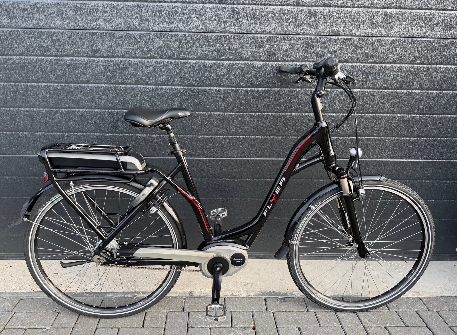 Prachtige Flyer Bosch Middenmotor | 55CM | 500WH, Enlèvement ou Envoi, Comme neuf