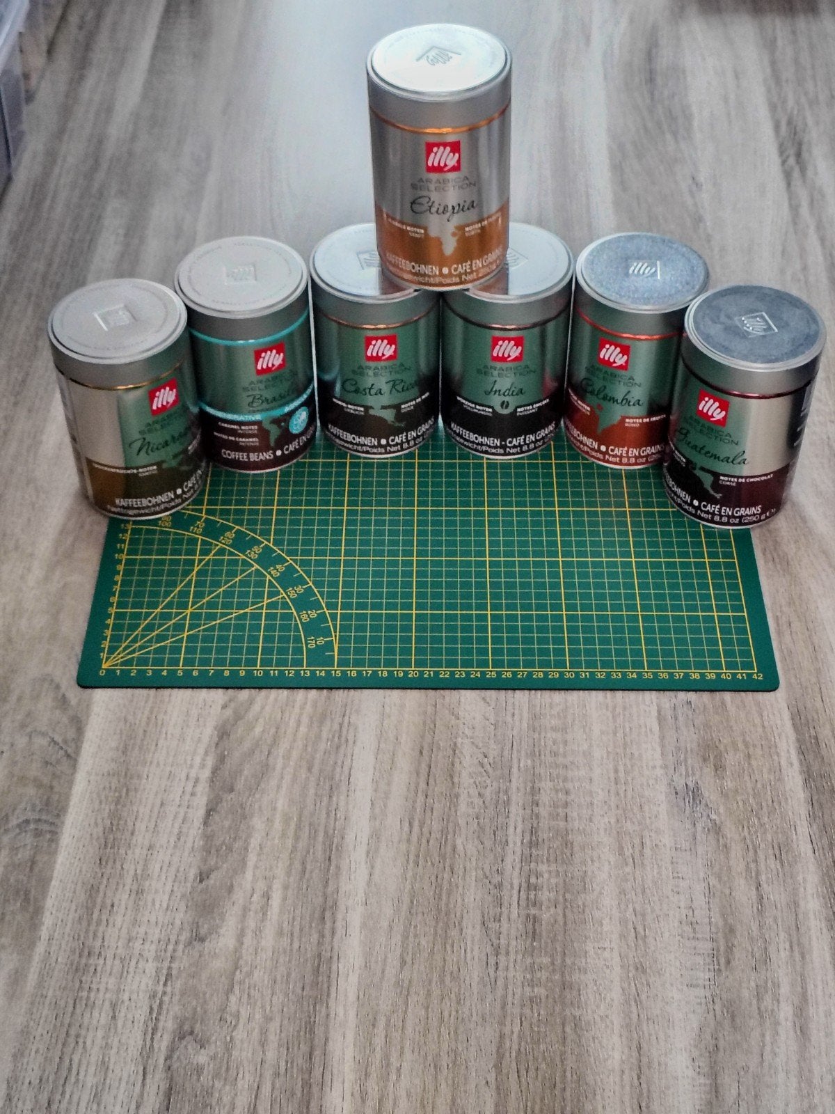 Illy lege metalen dozen, Ophalen of Verzenden, Zo goed als nieuw