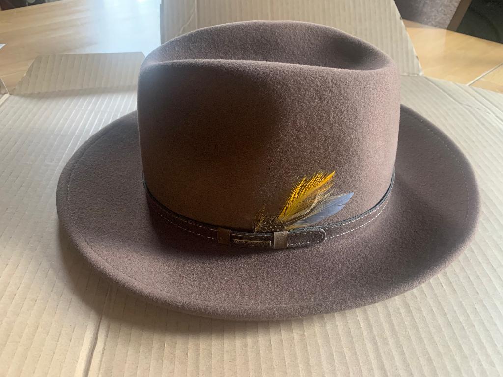 Chapeau homme Stetson Vancouver Vitafelt Taille M, STETSON, Enlèvement, 57 cm (M, 7⅛ pouces) ou moins, Chapeau