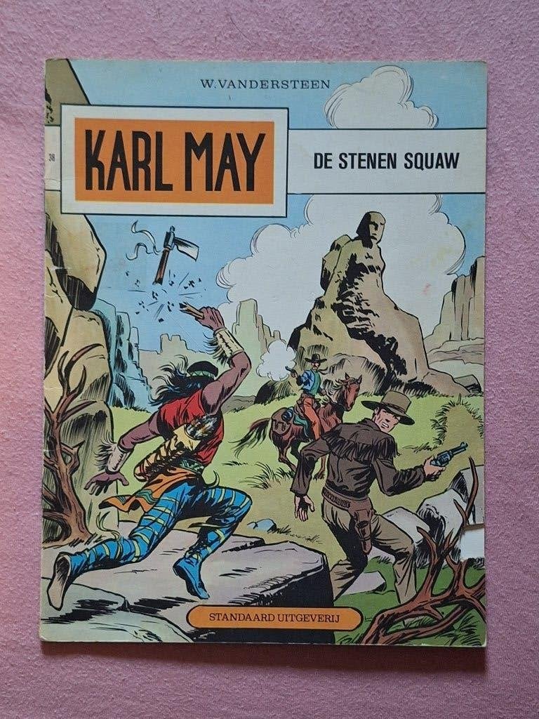 Karl May 37: de stenen squaw, Eén stripboek, Ophalen of Verzenden, Gelezen
