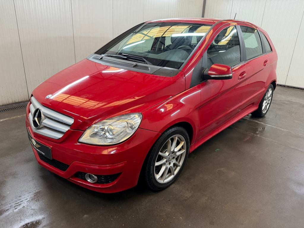 Mercedes-Benz B200 2009 AUTOMAAT, Auto's, Stof, Bedrijf, Euro 4, Rood