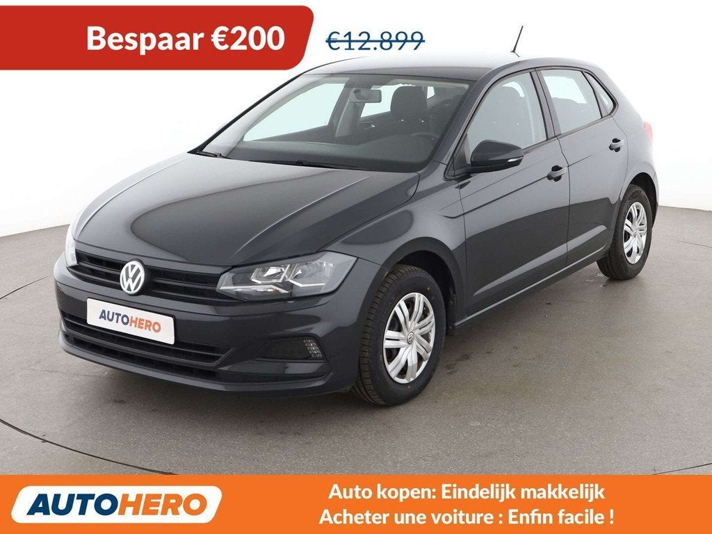 Volkswagen Polo 1.0 TSI (année de construction 2020), Argent ou Gris, Achat, Euro 6, Boîte manuelle