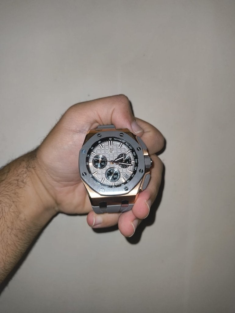 AP Royal Oak Offshore 43mm 26420OI, Handtassen en Accessoires, Horloges | Heren, Polshorloge, Overige materialen, Nieuw, Goud