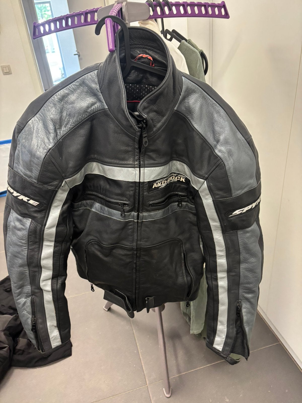 Motorjas, Motoren, Ophalen, Tweedehands, Heren, Jas | leer