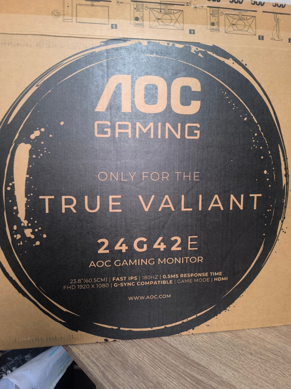 Écran AOC 180Hz, Informatique & Logiciels, Gaming, Connexion casque, HDMI, 151 à 200 Hz