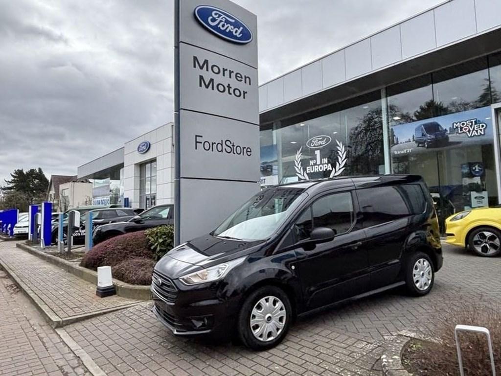 Ford Transit Connect CONNECT V TREND SWB 1.5TD AUT 120PK OC, Auto's, Automaat, Monovolume, Zwart, Start-stop-systeem