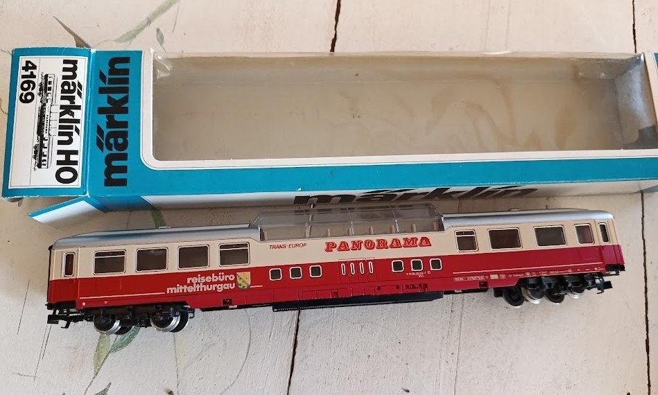 voiture panoramique Trans-Europ-Express Märklin 4169, Enlèvement ou Envoi, Comme neuf, Märklin