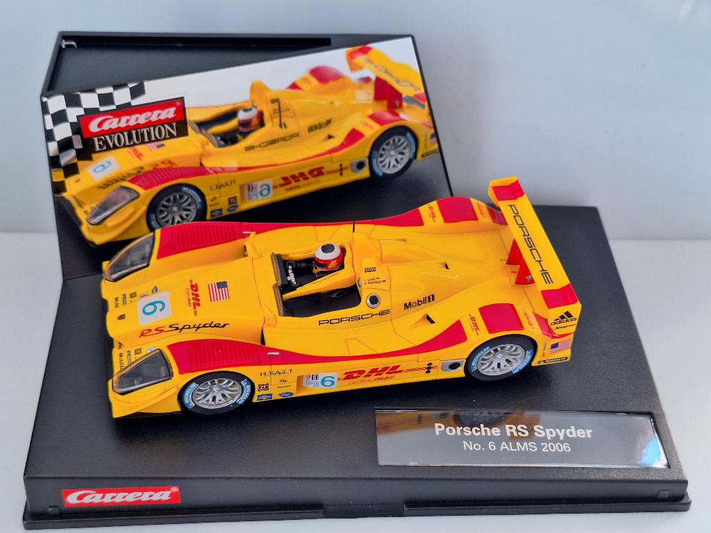 Carrera Evolution Porsche RS Spyder #6 Alms 2006 TOP PRIJS, Racebaan, Carrera, Nieuw, Ophalen of Verzenden