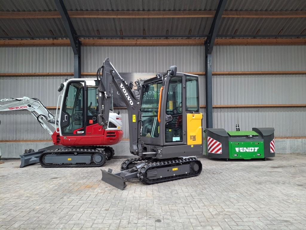 Volvo EC18E, minigraver, minikraan, BJ2025, Nieuw!, Enlèvement, Neuf