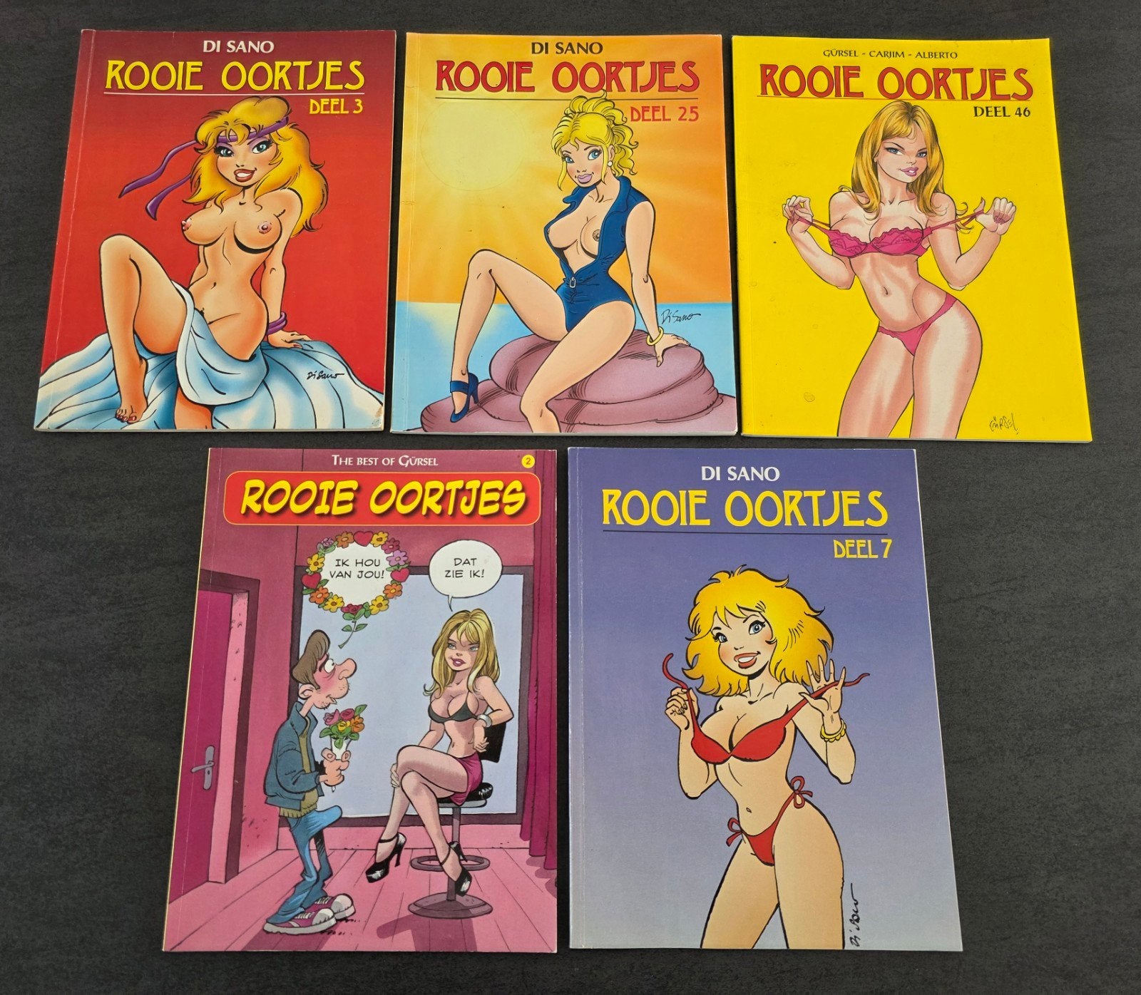 Strips: Rooie Oortjes, Ophalen of Verzenden, Zo goed als nieuw