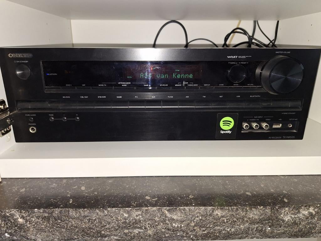 Onkyo tx nr414 5.1 home cinema receiver, TV, Hi-fi & Vidéo, Appareils professionnels, Enlèvement