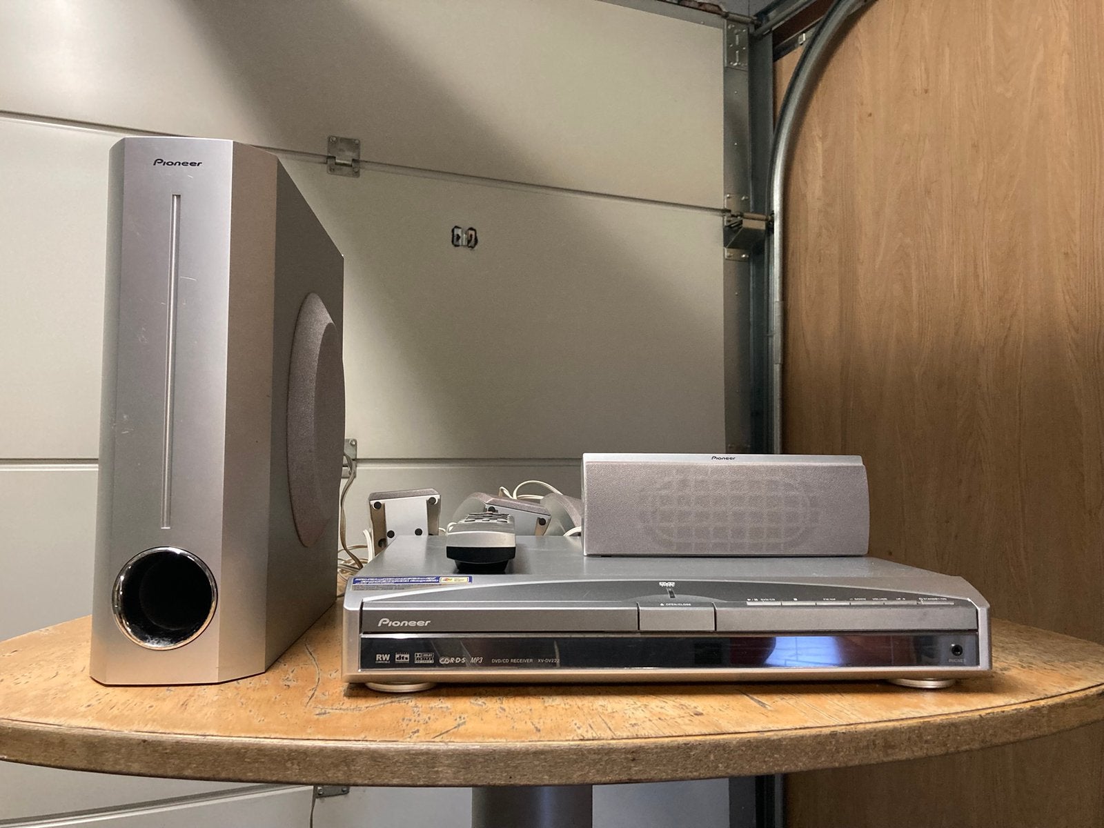 DVD/CD -speler met 6 geluidsboxen van Pioneer, Ophalen, Gebruikt, 70 watt of meer, Pioneer