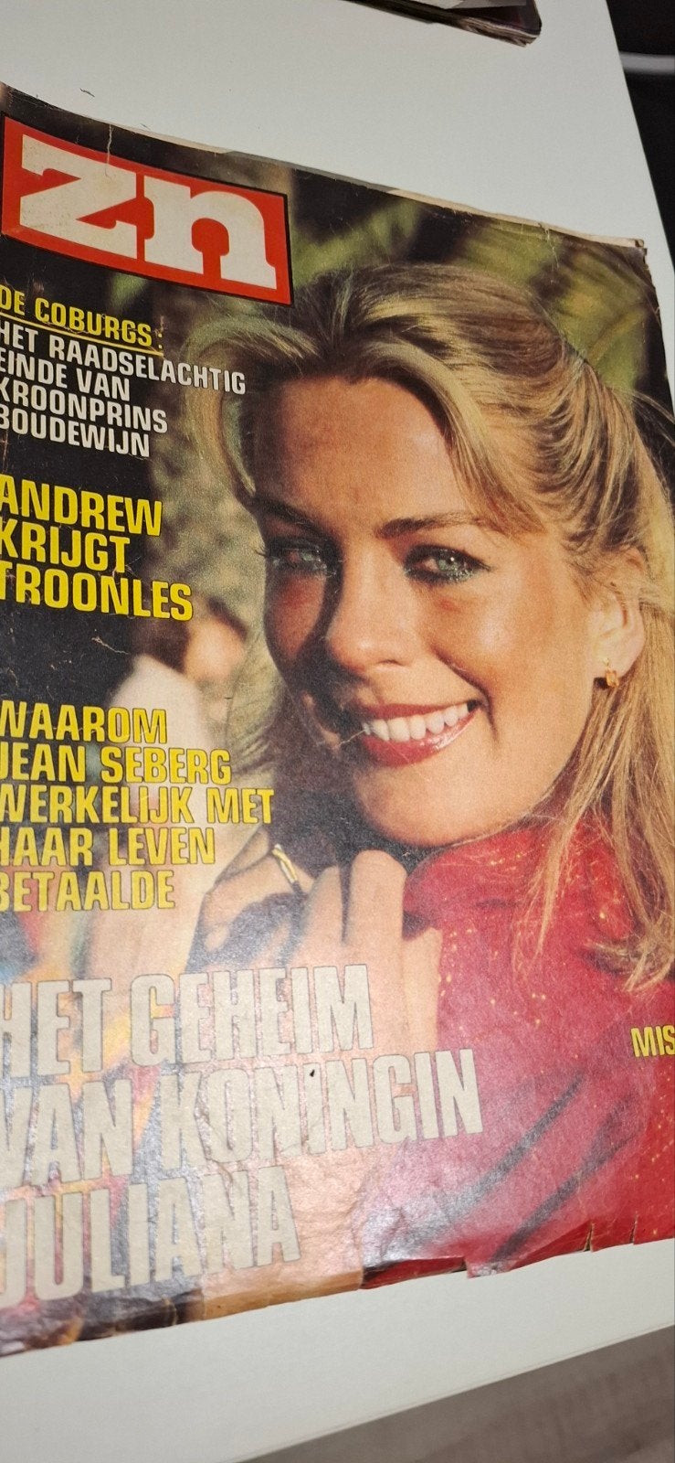 Michele Morgan 1980 miss België 1980, Ophalen of Verzenden