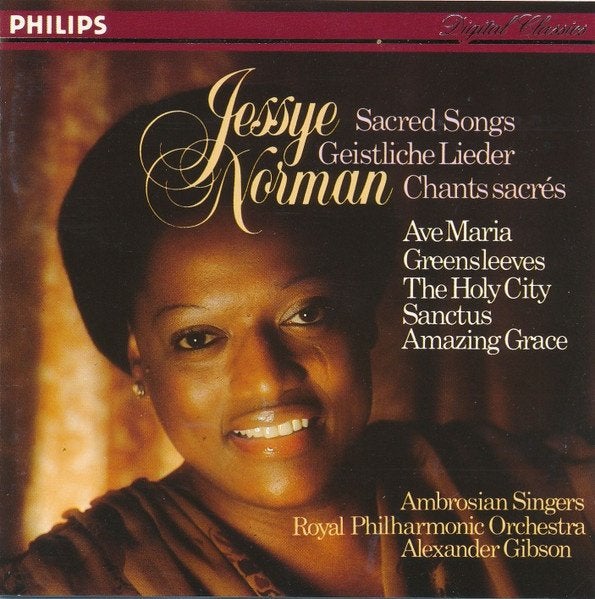 CD- Jessye Norman - Sacred Songs, Verzenden