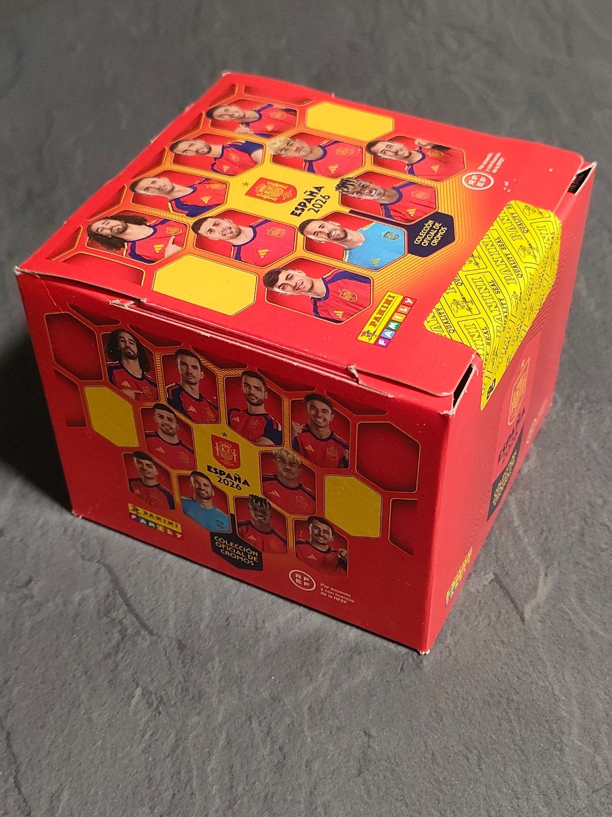 Verzegelde doos Panini España 2026 stickers (120 zakjes), Enlèvement