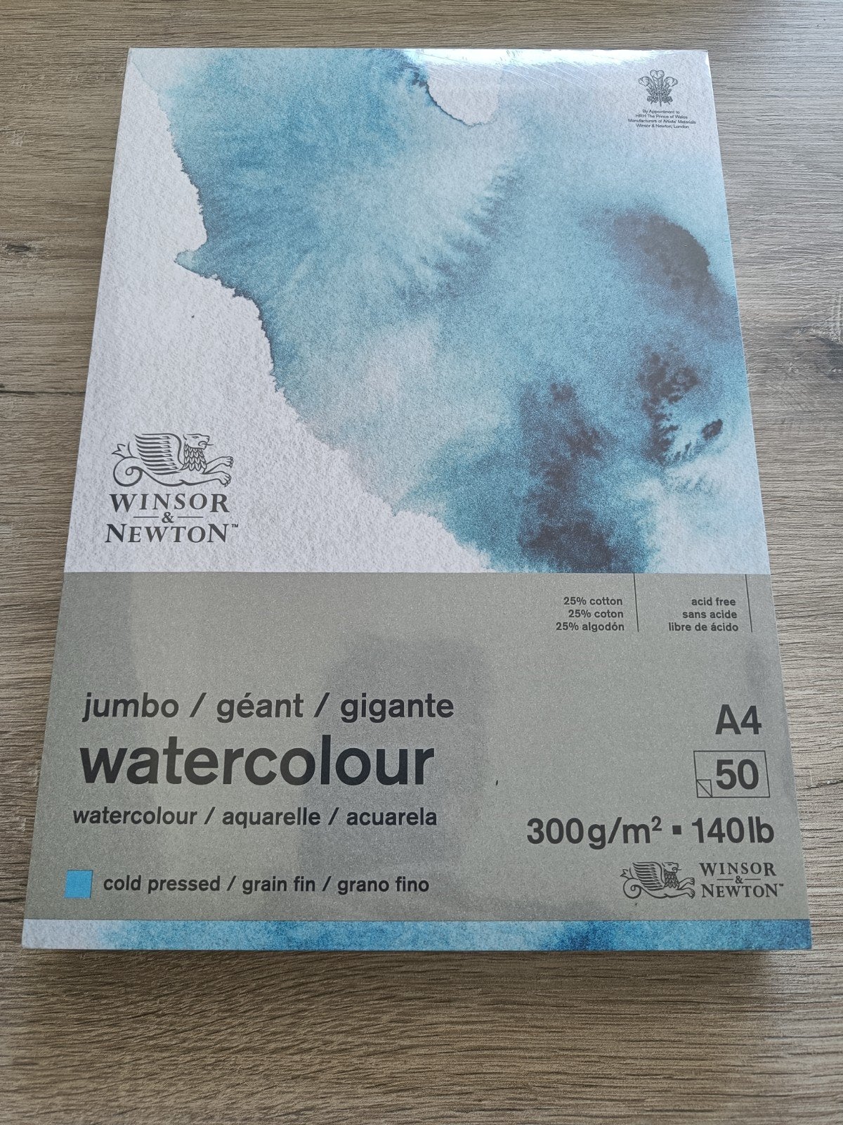 Watercolour papier winston&newton, Enlèvement