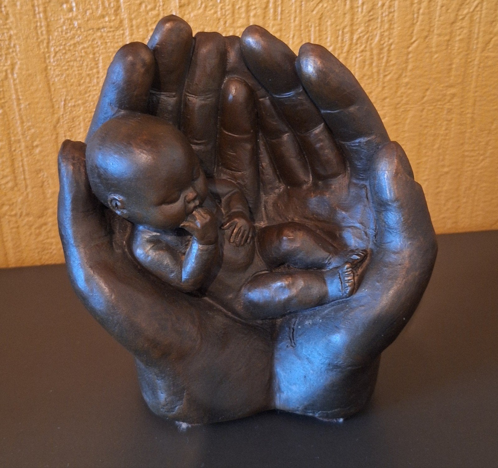 bronzen beeldtje, Maison & Meubles, Accessoires pour la Maison | Statues de Bouddha, Enlèvement ou Envoi