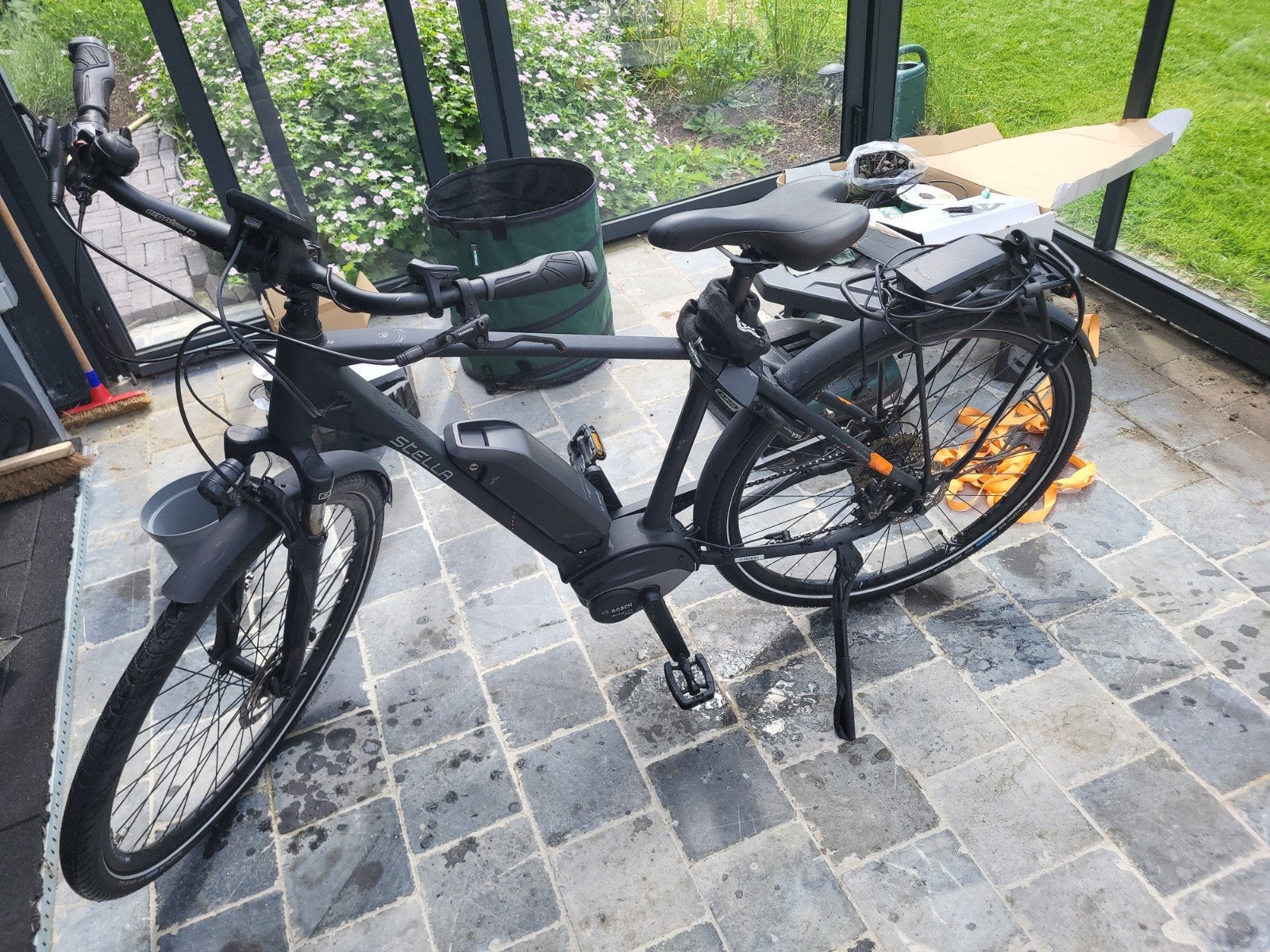 Vélo noir Stelle Trek Premium, Enlèvement, Utilisé, Autres marques