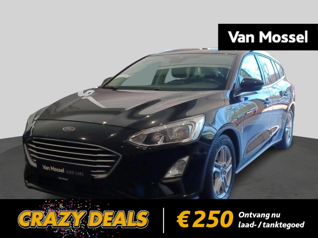 Ford Focus 1.0i EcoB. 92kW S/S SYNC Edition Winterpack - 1Y, Auto's, Stof, Euro 6, Zwart, 5 deurs