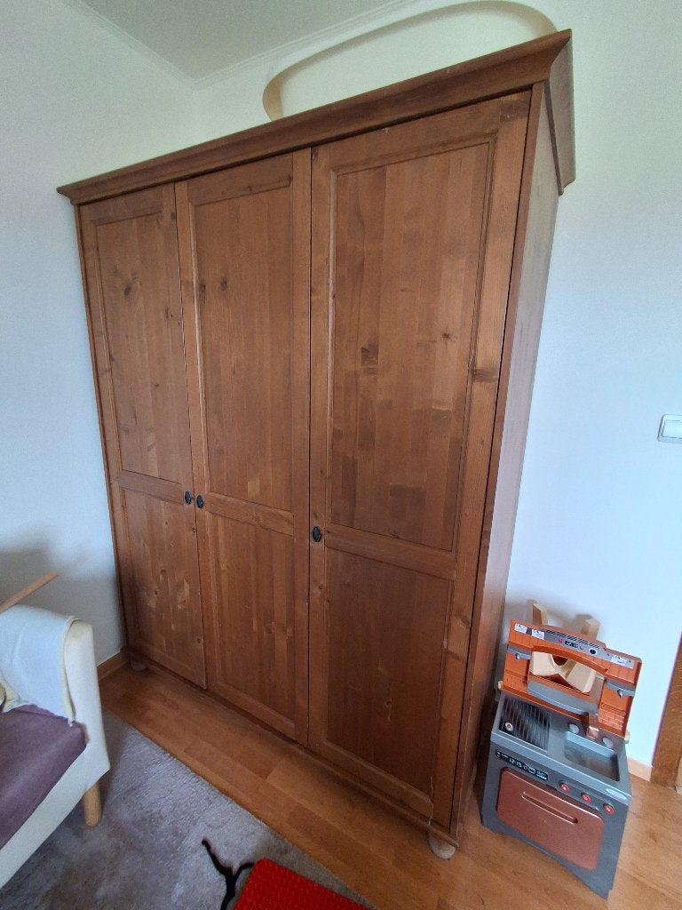 Armoire penderie, Maison & Meubles, 150 à 200 cm, Utilisé, Classique, Pin