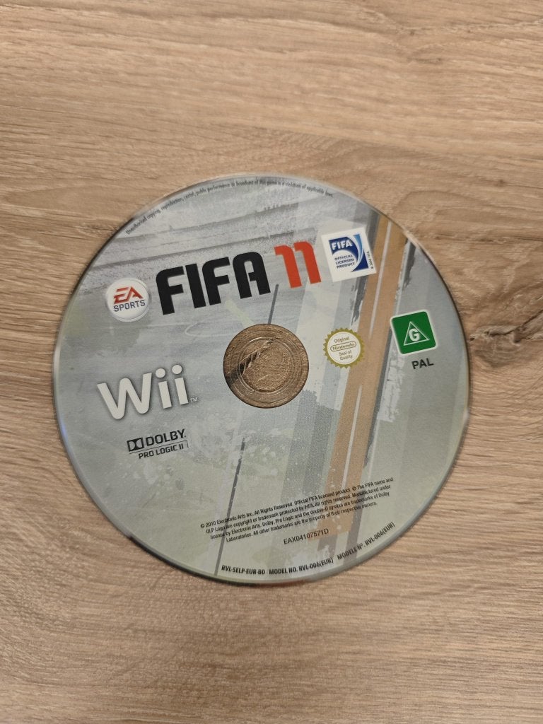 FIFA 11 - Wii, 2 spelers, Ophalen, Gebruikt, Sport