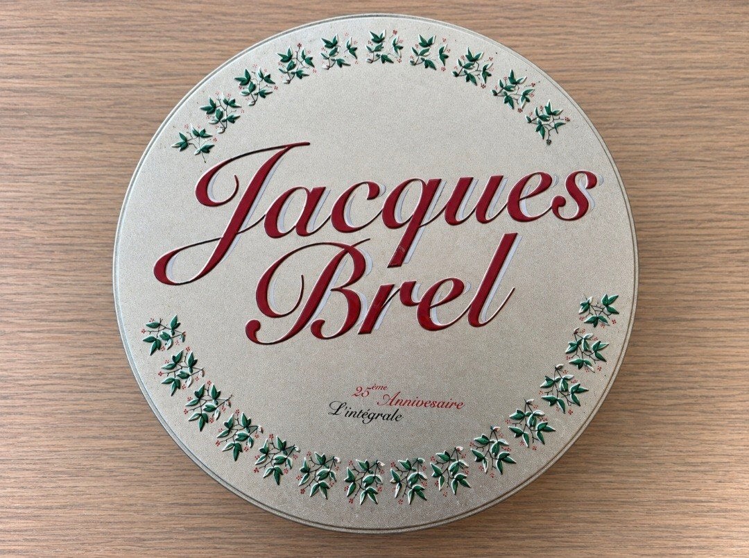 Jacques Brel intégral, Comme neuf, Enlèvement, Comprend un livret, Coffret