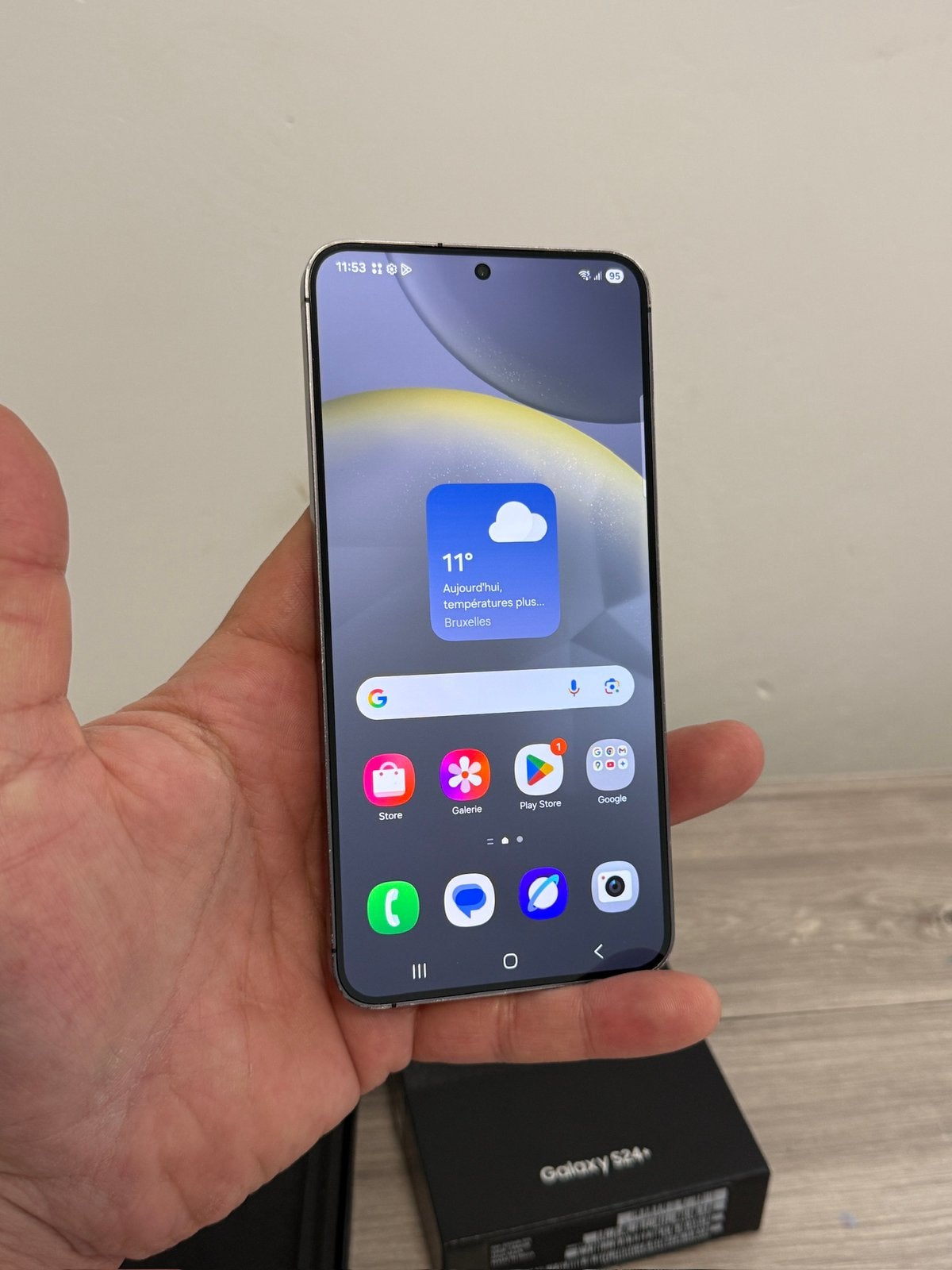 Samsung galaxy s24 Plus  256gb black en bon état, vd/éch, Télécoms, Téléphonie mobile | Samsung, Utilisé, Galaxy S24, 256 GB, Sans abonnement