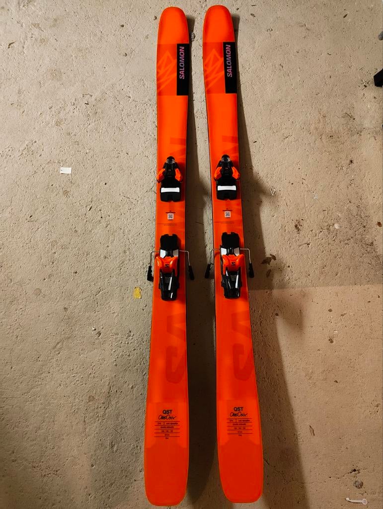 Salomon QST 106 maat 181 met strive 14 MN binding, Neuf, Carving, Skis, Salomon