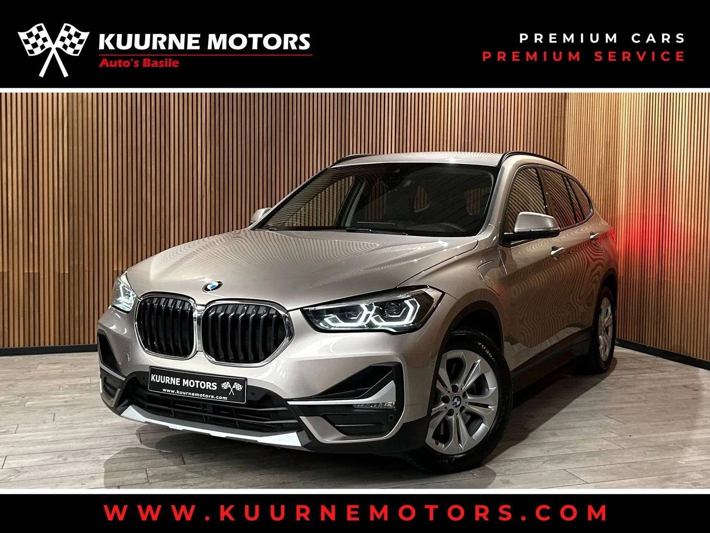 BMW X1 xDrive25e Led/Leder/Hud/GpsPro/Cam/Pdc/Bt *1j garanti, Auto's, 4 deurs, Gebruikt, Lichtsensor, Leder