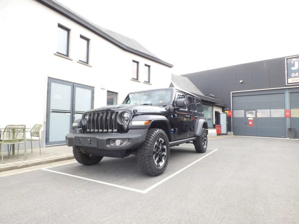 Jeep Wrangler Wrangler PHEV 2.0 Turbo 4xe Rubicon* 17000km*, Automaat, Stof, 4 cilinders, Zwart