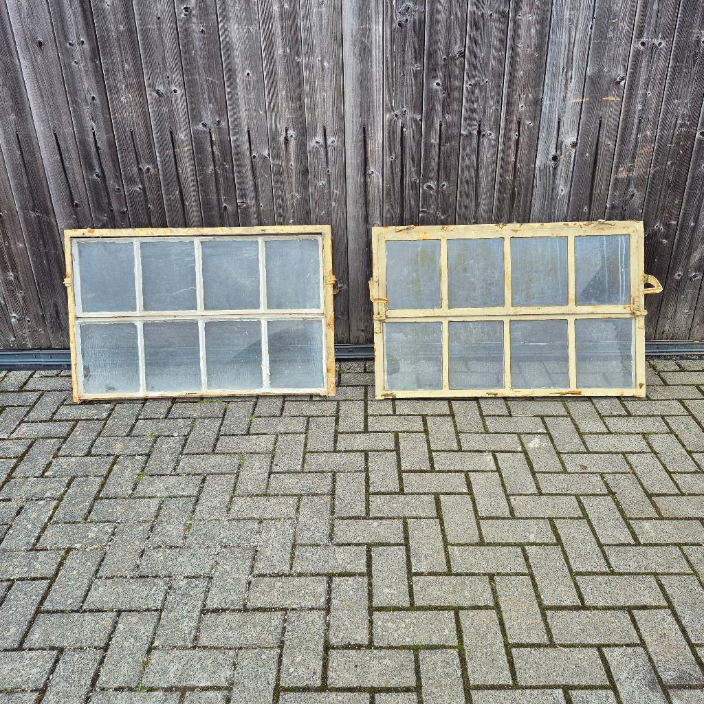 3  fenêtres d' etable, Enlèvement, Utilisé, Autres types, 80 à 120 cm