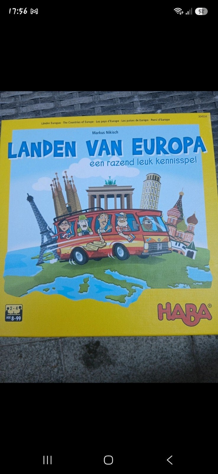 Haba Kennisspel, Hobby en Vrije tijd, Drie of vier spelers, Ophalen, Nieuw, Haba