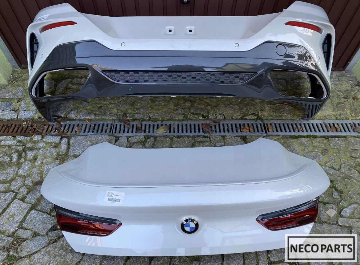 BMW 8 SERIE G15 840xd ACHTERKLEP ACHTERLICHT ACHTERBUMPER, Gebruikt, -, -, Ophalen of Verzenden