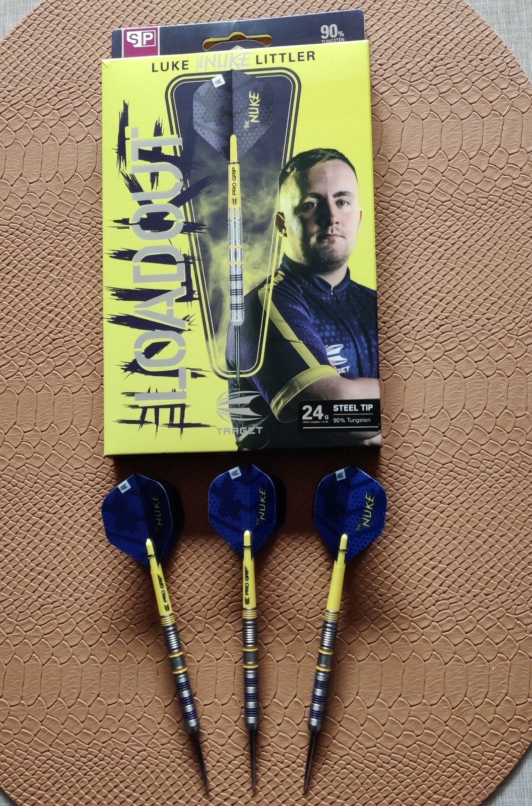 Luke Littler Loadout 90% Tungsten 24 gram, Sport en Fitness, Darts, Ophalen, Nieuw, Pijlen